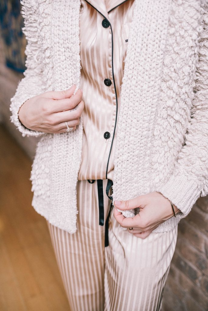 Take the stress out of the holidays with Marshalls and cozy cardigan