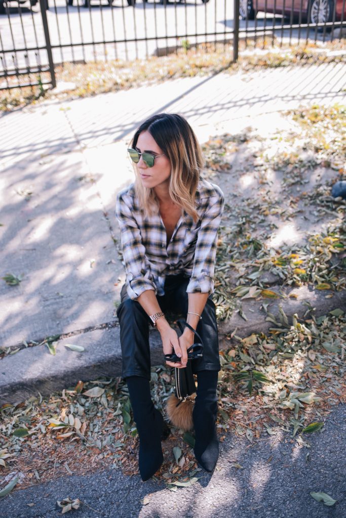 Blogger Mary Krosnjar styling game day fashion for National Tailgate Weekend