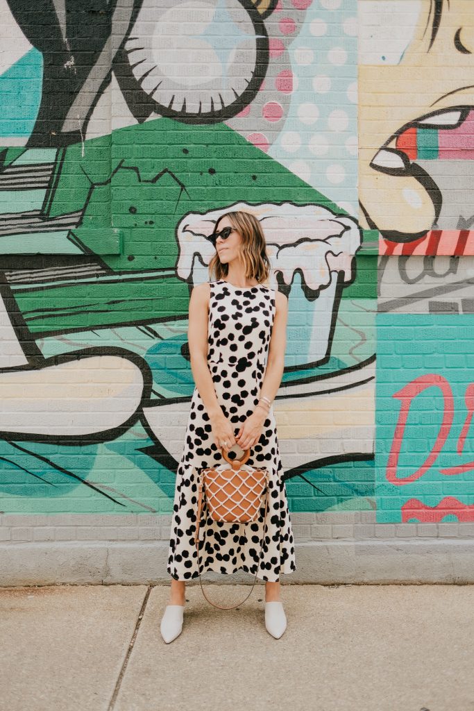 Blogger Mary Krosnjar wearing Who What Wear Collection for Target