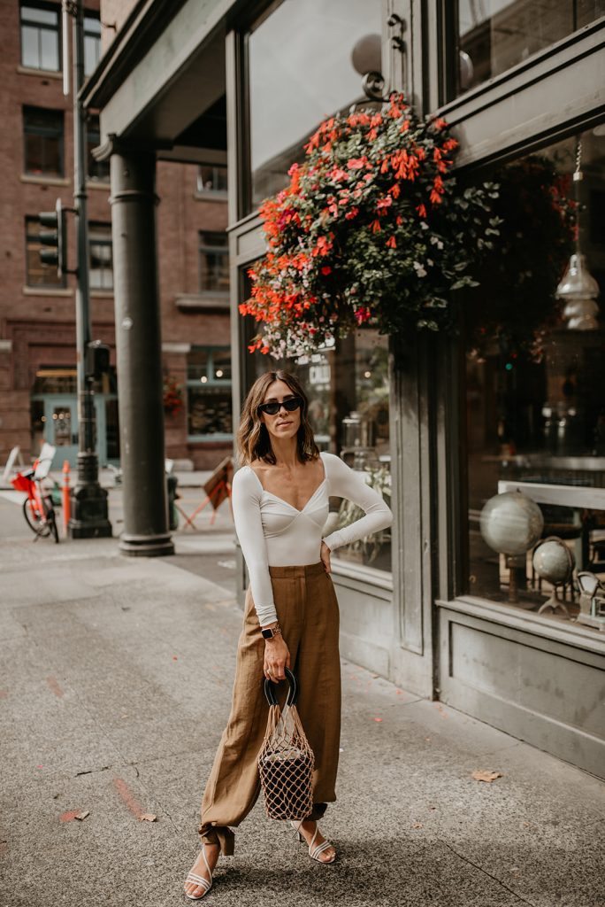 Seattle Fashion, Pioneer Square, Callus, Reformation Bodysuit, Fall Fashion, Fall Outfit