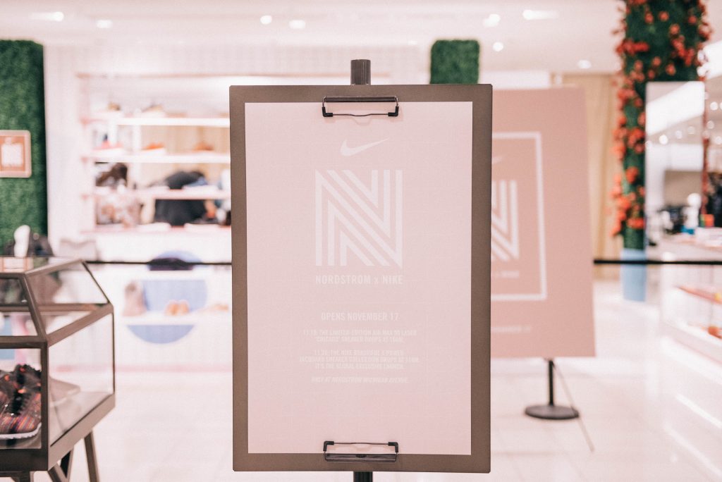Nike x Nordstrom Chicago Concept Shop and Chicago Fashion Blogger