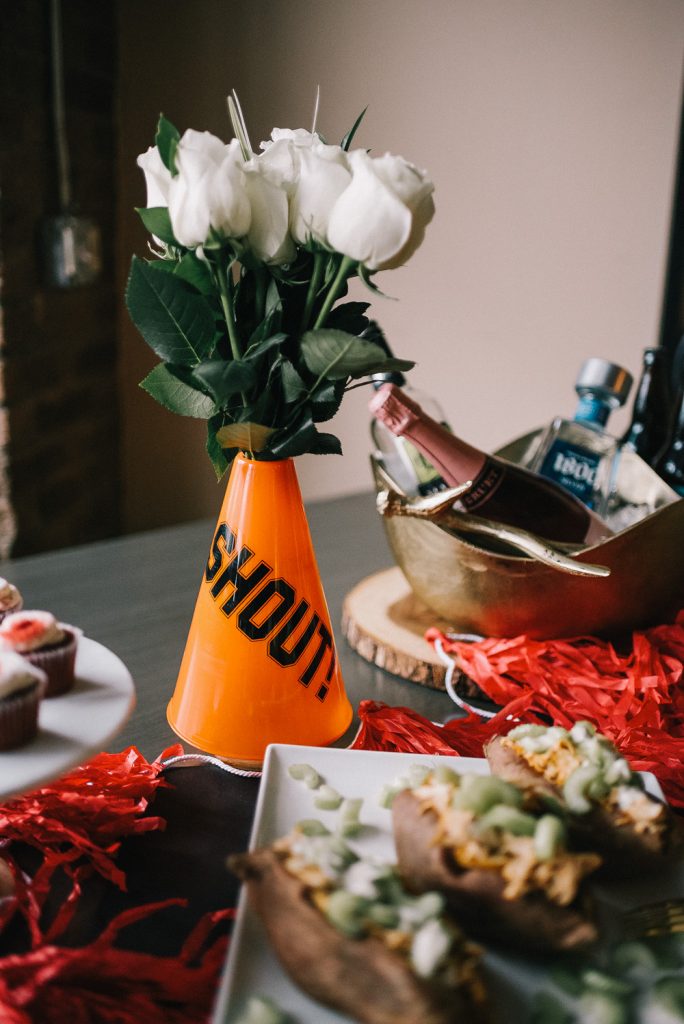DIY Tips for Super Bowl party and Championship Party tips with The RoomPlace