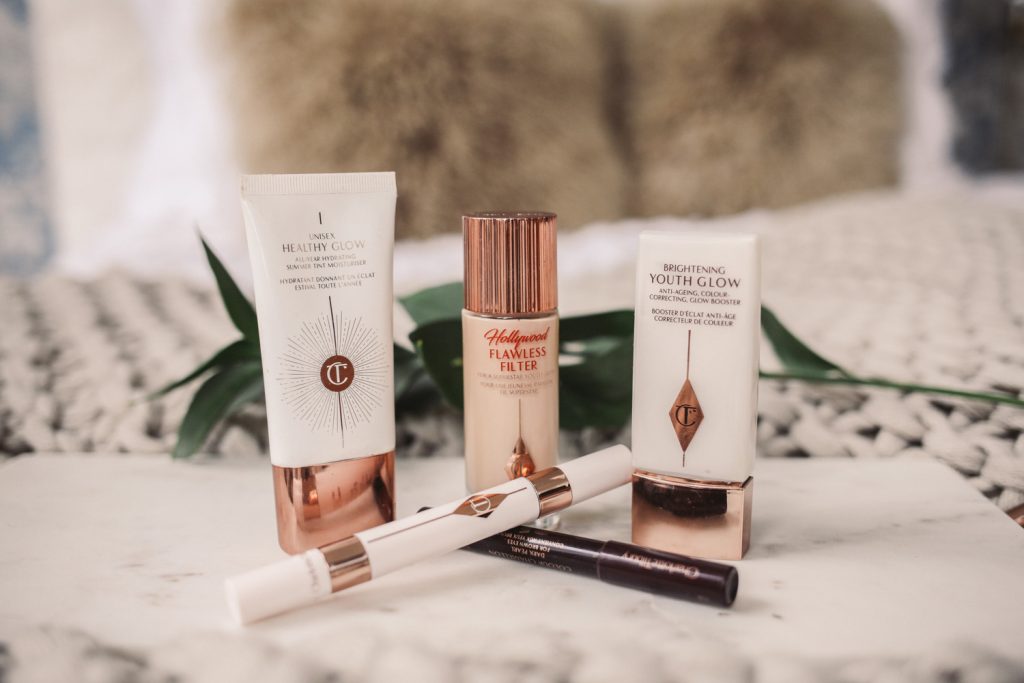 Blogger Mary Krosnjar wearing Charlotte Tilbury Brightening Youth Glow