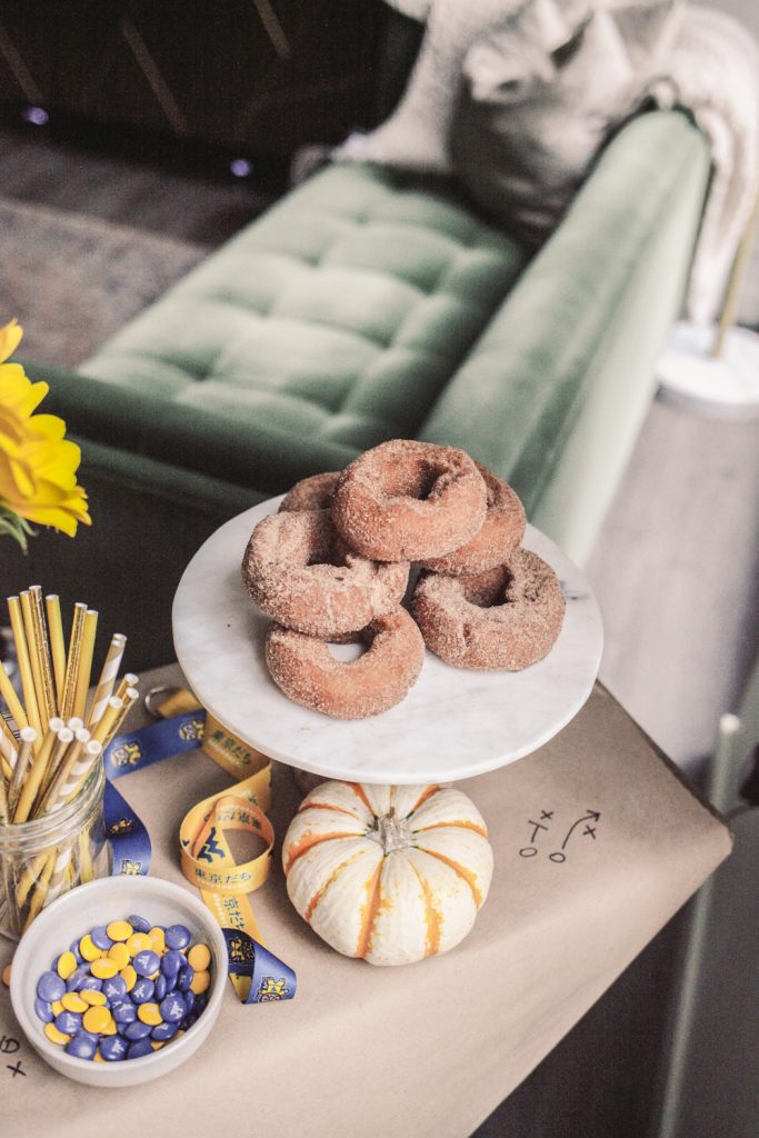 Apple Cider Donuts and Game Day Recipes