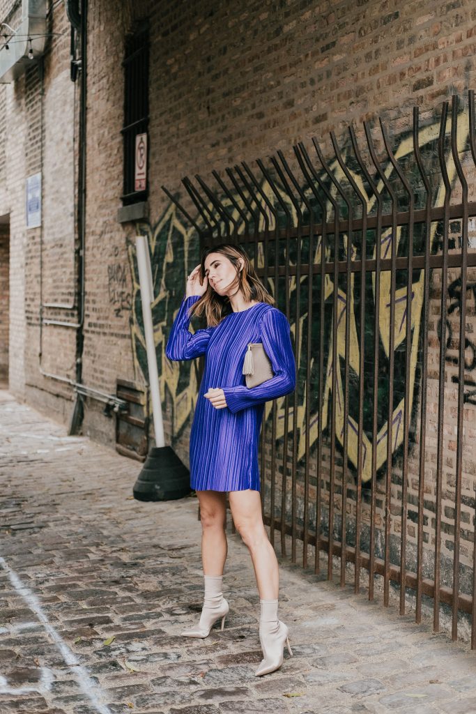 What to wear to a holiday party and Tibi Mini Dress