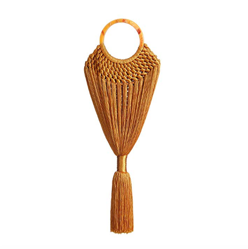 Acrylic Round Handle with Braided Tassel Body