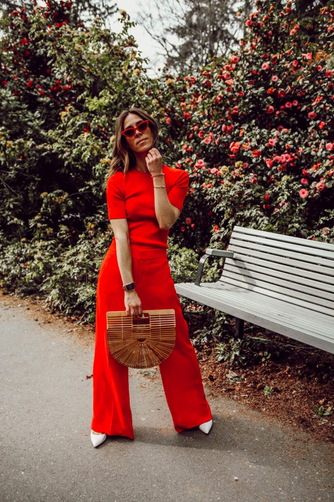 Red Monochromatic Look - Sportsanista | Seattle Fashion Blog
