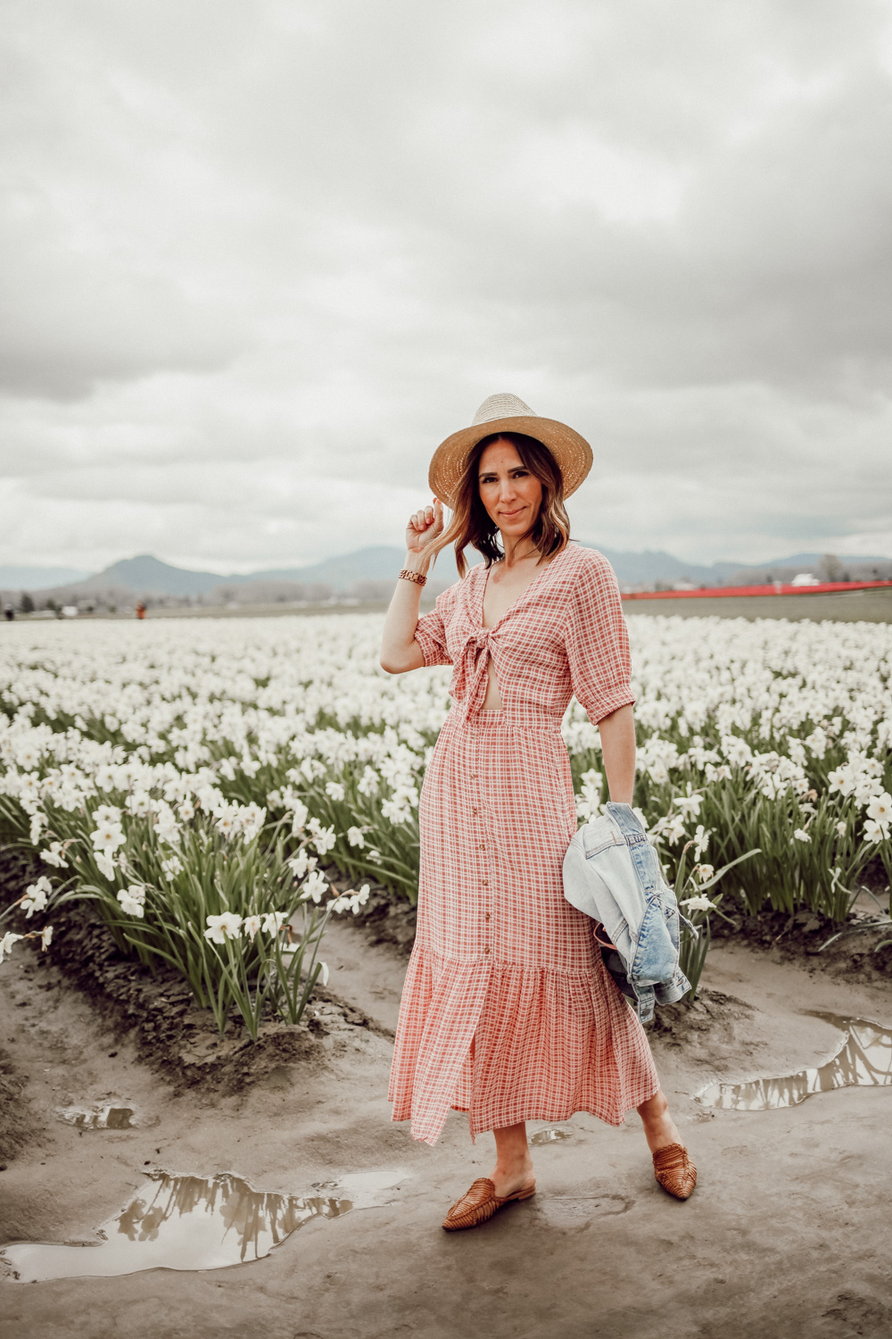 Pink Gingham Dress for Spring - Sportsanista | Seattle Fashion Blog