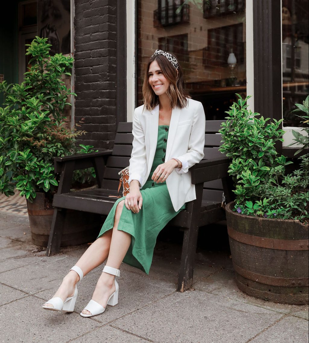 Linen Midi Dress - Sportsanista | Seattle Fashion Blog Linen Midi Dress - Sportsanista | Seattle Fashion Blog