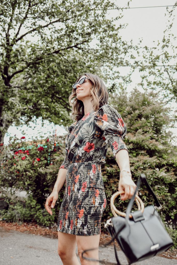 Seattle Fashion Blogger Sportsanista sharing how to style the perfect day to night dress
