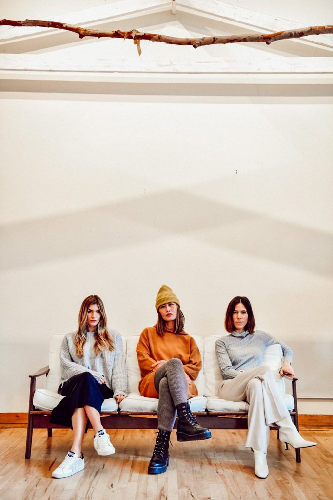 Bloggers from Seattle Stylelogue wearing Naadam Knitwear